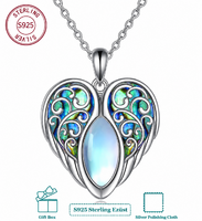 925 Sterling Ezüst Abalone Kagyló Szív Medál – Lélekkel Teli Elegáns Ékszer Nőknek