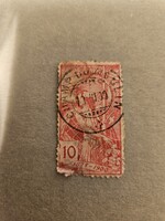 1900-as 10 Centimes Svájc UPU bélyeg -o-