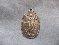 Art deco ezüst érem Richard Adolf Zutt (1887-1938) ezüst medál 1910 es évek iparművész medál