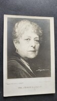 1920 BLAHA LUJZA A MAGYAR NEMZET CSALOGÁNYA KORABELI ÉS EREDETI FOTÓ LAP