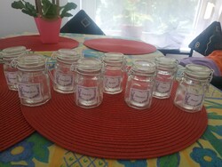 Retro Clasp Spice Jars Set of 8