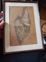 Régi grafika,Katona(Nándor?) szignóval