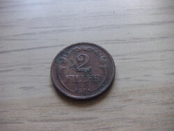 2  Fillér  1940   A képen látható állapotban