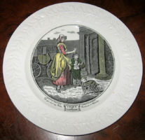 ADAMS WEDGWOOD ANGOL PORCELÁN TÁNYÉR 26 cm