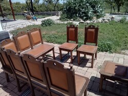 Étkező sarokpad + 3 szék