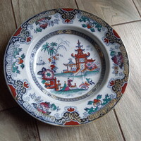 Pazar régi angol porcelán mélytányér (24 cm)
