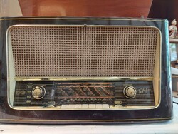 1951-s TEFIFON KOFFER MIF RÁDIÓ T 585 EREDETI PAPIRJAIVAL