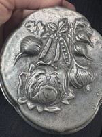 Antik picike sütőforma gyönyörű mintával