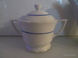 CUKORTARTÓ - ZSOLNAY - PORCELÁN - ANTIK - 2 dl - HIBÁTLAN