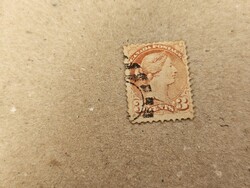 1870-es 3 Cent Kanada bélyeg -o-