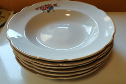 Régi szovjet/Koroszten porcelán tányérok