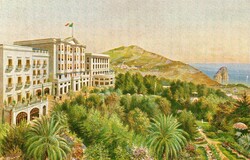Képeslap: Olaszország, Capri, Grand Hotel.