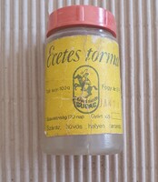 Szőlő-mező Szakszövetkezet Bugac ecetes torma doboz az 1970-es évekből, fellelt állapotban