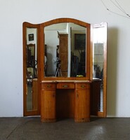 1T166 Antik szecessziós tükrös pipereasztal 200 x 168 cm