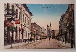 Képeslap,Miskolc,Szemere utca, Grünwald Ignác kiadása 1915