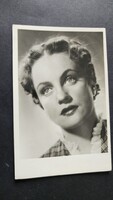 Cca 1942 FELEJTHETETLEN BULLA ELMA MOZI SZTÁR SZÍNÉSZNŐ SZÍNMŰVÉSZ KORABELI ÉS EREDETI FOTÓLAP