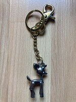 Őzike figura -  kulcstartó