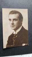 1910 VÁRKONYI MIHÁLY - MICHAEL VARCONYI SZÍMŰVÉSZ AZ ELSŐ SZÍVTIPRÓ A NÉMAFILM VIGÁGÁBAN FOTÓ LAP