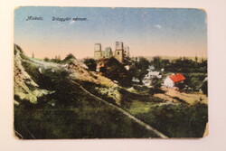 Képeslap,Miskolc,Diósgyőri vár Grünwald Ignác kiadása 1918
