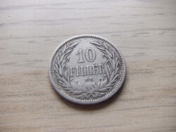 10  Fillér 1893  A képen látható állapotban