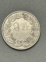 2 frank Svájc 1982