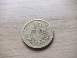 10  Fillér 1915  A képen látható állapotban