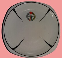 MID CENTURY - ÁFÉSZ - porcelán kasszatálka aprós tálka - szerintem DRASCHE - HIBÁTLAN - 12 cm átmérő