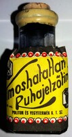 RETRO -PIÉRT PAPÍRIPARI VÁLLALAT- POLITÚR ÉS VEGYITERMÉK KTSZ- KIMOSHATATLAN RUHATINTA üveg tintával