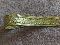 Aranyozott karkötő 18k fémjellel