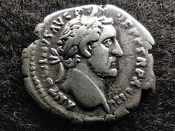 Roman Empire Antoninus Pius Silver Denarius COS IIII