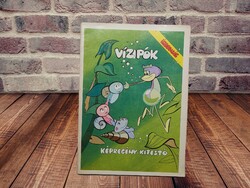 Haui József - Vízipók - Képregény kifestő