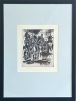 Gross-Bettelheim Jolán (1900 - 1972) : Orosz templomtornyok