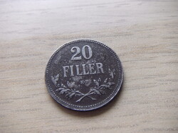 20  Fillér 1918  A kép szerinti állapotban