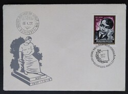 F2596 / 1969 Ady Endre bélyeg FDC-n