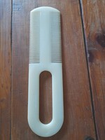 Retro, kétoldalas műanyag fésű 29 cm