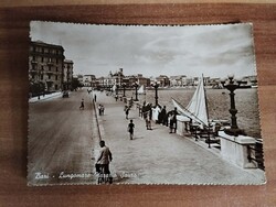 Olaszország, Bari, tengerpart, kikötő, 1946-ból