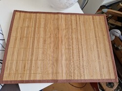 6db, új bambusz tányér alátét, mérete 45x32cm