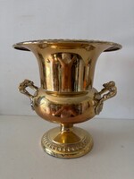 CHAMPAGNE CLUB - Sheridan Silver Co. Vintage Ezüstözött Pezsgő- és Borhűtő – USA, 1960-as évek
