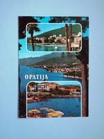 Képeslap (41) - Jugoszlávia (Horvátország) - Opatija mozaik 1980-as évek