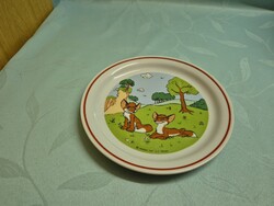 Zsolnay Vuk mintás gyermek kistányér 19.5cm