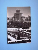 Képeslap (41) - Spanyolország - Madrid - Orient Palace kertje 1950-es évek