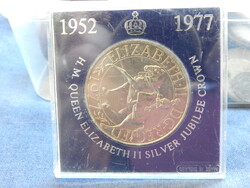 Egyesült Királyság  Crown 1977 banki tokban
