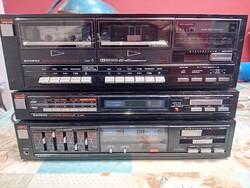 Retro Sanyo 366 Hifi Torony – Gyári kábeleivel, működő magnóval!