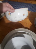 Szegfű mintás gránit tál