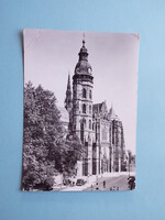 Képeslap (43) - Csehszlovákia (Szlovákia) - Košice (Kassa) - Dóm 1950-es évek