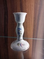 Gyönyörű, eredeti Hollóházi porcelán Hajnalka mintás gyertyatartó.