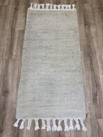 MAROKKÓI kézi csomózású vastag gyapjú szőnyeg, 70 x 161 cm