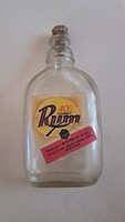 „Retró  Rum üveg Mérete: 16 cm.