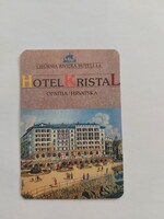 HOTEL KRISTAL OPATIJA/HRVATSKA kártyanaptár 2002