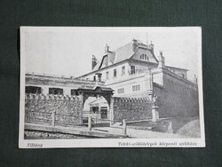 Képeslap,Villány,Teleki szöllőtelepek központi székháza,Krámer Jenő kiadás Villány,1935-